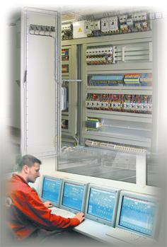Aniro Engineering - Systemy sterowania i automatyki przemysłowej - układy sterowania PLC, SCADA